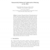 Semantically Enhanced Collaborative Filtering on the Web