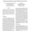 Semantics Based Verification and Synthesis of BPEL4WS Abstract Processes