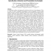 Semantics for Accurate Conflict Detection in SMoVer: Specification, Detection and Presentation by Example