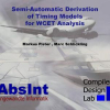 Semi-automatic derivation of timing models for WCET analysis