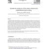 Sensitivity analysis of the strain criterion for multidimensional scaling