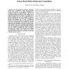 Sensor-based robot deployment algorithms