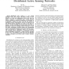 Sensor Placement for Minimum Exposure in Distributed Active Sensing Networks