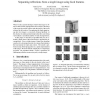Separating Reflections from a Single Image Using Local Features