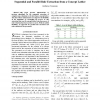 Sequential and Parallel Rule Extraction from a Concept Lattice
