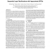 Sequential logic rectifications with approximate SPFDs