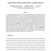 Sequential Pattern Mining in Multi-Databases via Multiple Alignment