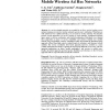 Service Location Protocols for mobile wireless ad hoc networks