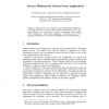 Services Platforms for Context-Aware Applications