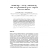 Shadowing - Tracking - Interviewing: How to Explore Human Spatio-Temporal Behaviour Patterns