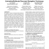 Shakespeare's complete works as a benchmark for evaluating multiscale document navigation techniques