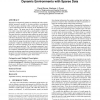 Sharing experiences to learn user characteristics in dynamic environments with sparse data