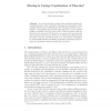 Sharing Is Caring: Combination of Theories