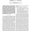 Sharing the cost of backbone networks: Simplicity vs. precision