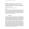 Shifts in Significance: How Group Dynamics Improves Group Awareness