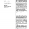 SimDS: A Simulation Environment for the Design of Distributed Database Systems