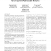 Similarity search and locality sensitive hashing using ternary content addressable memories
