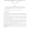 Simple Analysis of Graph Tests for Linearity and PCP