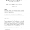Simple permutations: Decidability and unavoidable substructures