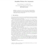 Simplified Witness Tree Arguments