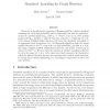Simulated Annealing for Graph Bisection