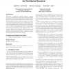 Simulation-based test adequacy criteria for distributed systems
