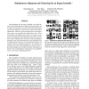 Simultaneous alignment and clustering for an image ensemble