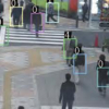 Simultaneous clustering and tracking unknown number of objects