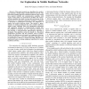 Simultaneous placement and assignment for exploration in mobile backbone networks