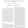 Simultaneous Segmentation and 3D Reconstruction of Monocular Image Sequences