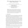 Skeleton-Based Shape Deformation Using Simplex Transformations