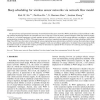 Sleep scheduling for wireless sensor networks via network flow model