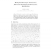 Slicing the Three-layer Architecture: A Semantic Foundation for Behavioural Specification
