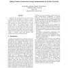 Sliding Window Protocol for Group Communication in Ad-Hoc Networks