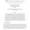 SNMS - Shadow Network Management System
