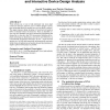 Social network analysis and interactive device design analysis