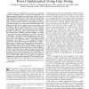Soft Error-Aware Power Optimization Using Gate Sizing