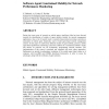 Software Agent Constrained Mobility for Network Performance Monitoring