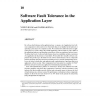Software Implemented Fault Tolerance Technologies and Experience