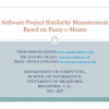 Software Project Similarity Measurement Based on Fuzzy C-Means