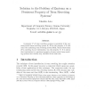 Solution to the Problem of Zantema on a Persistent Property of Term Rewriting Systems