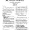 Solving identification problem for asynchronous finite state machines using genetic algorithms