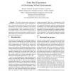 Some Real Experiences in Developing Virtual Environments