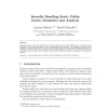 Soundly Handling Static Fields: Issues, Semantics and Analysis