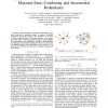 Space-Time Coded Cooperative Multicasting with Maximal Ratio Combining and Incremental Redundancy