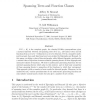 Spanning Trees and Function Classes
