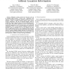 Spatially Disjoint Multipath Routing protocol without location information