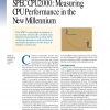 SPEC CPU2000: Measuring CPU Performance in the New Millennium