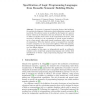 Specification of Logic Programming Languages from Reusable Semantic Building Blocks