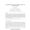 Specifying Proof Systems in Linear Logic with Subexponentials